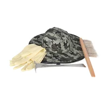 4 шт./компл. анти-жало шляпа анти-жало пчелы перчатки скребок с оборудование для Пчеловодство и Мёд-собирая специальные Инструменты для пчеловодства