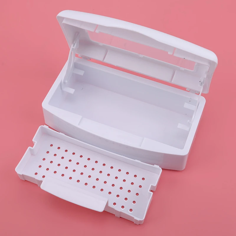 Sterilizer Tray Box Sterilizing Clean Nail Art Salon Manicure Implement Tool