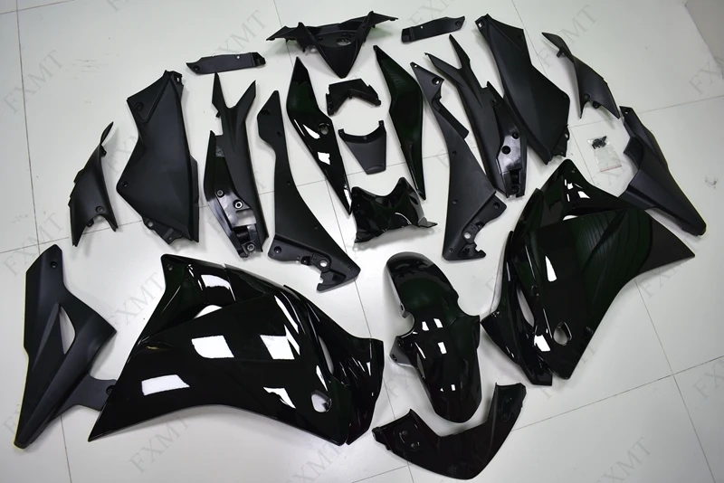 Garde-boue Avant Universel Moto - Prasku Ronyme Pour CRF 110 - Noir, Polypropylène Résistant