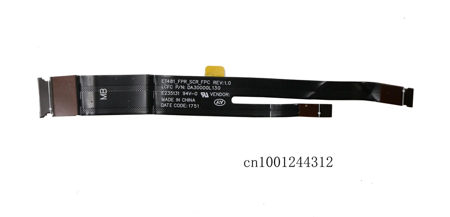 Кабель для чтения смарт-карт lenovo Thinkpad T480S 04x5393 04X5475 00HW553, сканер отпечатков пальцев 01LX987 01LX988
