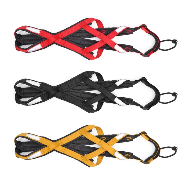 Waterproof Dog Sledding Harness Reflective Pet Sledding Skijoring Harness Big Large Dogs Weight Pulling Vest For Pet Training 3