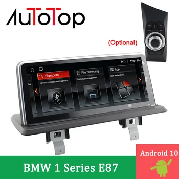

AUTOTOP Car Multimedia GPS Navigation Android 10 For 1 Series 120i E87 E81 E82 E88 CCC CIC 2005-2012 Car Stereo Player Idrive