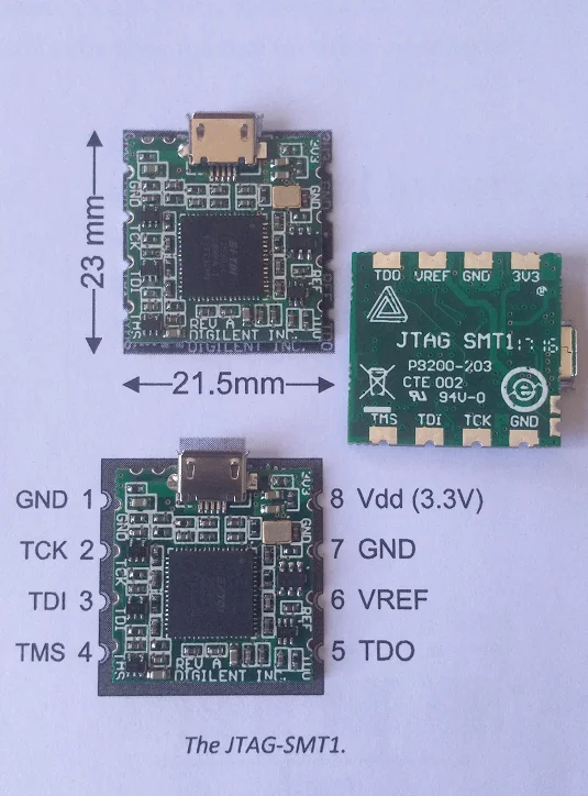 JTAG-SMT1 XilinxUSB загрузчик SMD высокоскоростная технология загрузки Поддержка настраиваемых DigilentJTAG-SMT1