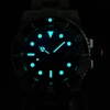 San Martin 40.5mm Water Ghost V3 Diver Luxury Men Watch NH35 Automatic Mechanical Business Wristwatches Sapphire 20Bar Lumed 6