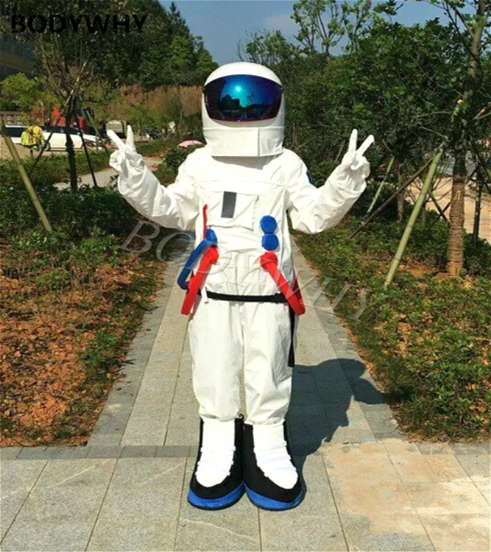 Cosplay Party Spaceman Mascot costume Astronaut mascot Halloween Christmas Outdoor Adult Size Outfit | Тематическая одежда и