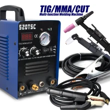 Tosense 520TSC 3 in 1 Multi-Function 50A Air Inverter Plasma Cutter 200A TIG/MMA Welder 110V/220V Dual Voltage Welding Machine