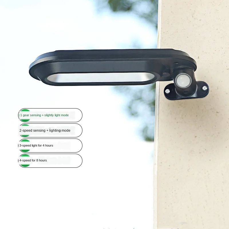 

Foco Solar Led Exterior Light Outdoors Street Motion Sensor Modern Garden