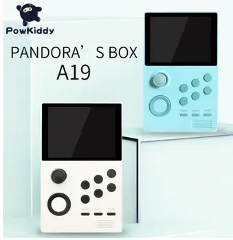 

POWKIDDY A19 Pandora's Box Android supretro handheld game console IPS screen built-in 3000+games 30 3D games WiFi download