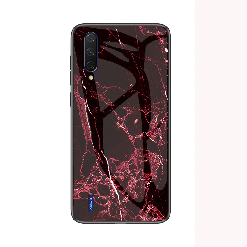 Для Xiaomi Mi A3 CC9E чехол мраморный глянцевый закаленное стекло Мягкий Силиконовый противоударный жесткий чехол для телефона для Xiaomi Mi CC9 CC 9 чехол