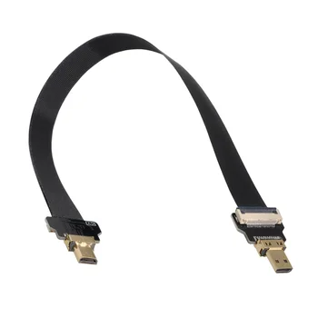 

Micro HDMI Male to Micro HDMI Male CYFPV Extension FPC Flat Cable 1080P for FPV HDTV Multicopter Aerial Photography