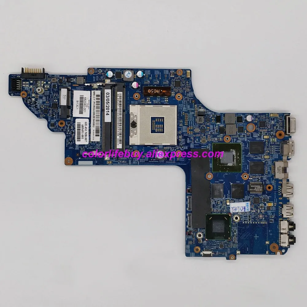 

Genuine 682040-001 682040-501 682040-601 HM77 650M/2G Laptop Motherboard for for HP ENVY DV7 DV7-7000 DV7T-7000 Series Notebook