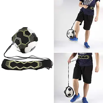 

Adjustable Football Kick Trainer Soccer Ball Train Equipment Practice Belt Practice Belt Hands Kids Adult Soccer