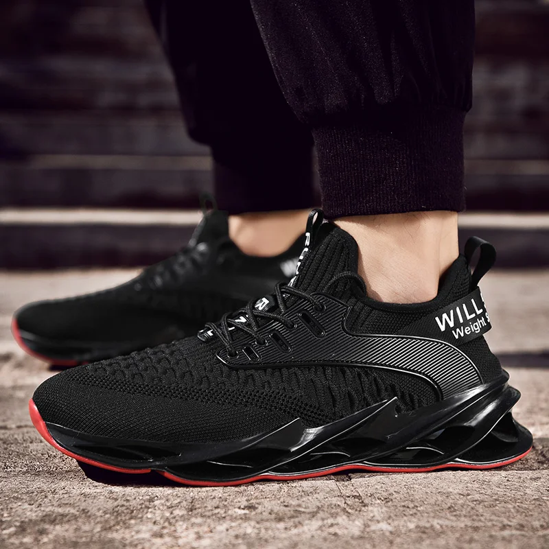Модные Для мужчин кроссовки zapatillas hombre Deportiva; сезон весна-осень Для мужчин светильник из сетчатого материала; кроссовки для бега на открытом воздухе спортивная обувь кроссовки