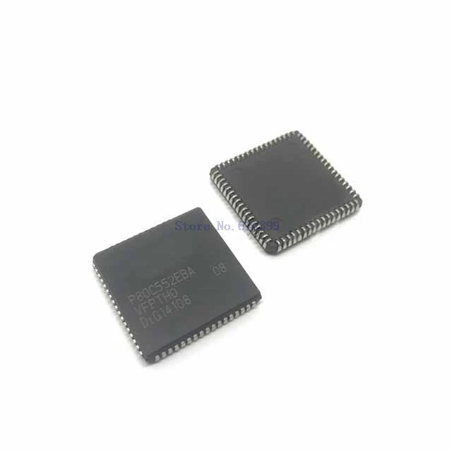 

P80c552 Ic Mcu 8Bit Romless 68Plcc Chip P80c552eba