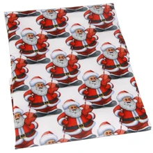 50*145 см Рождественские узоры хлопчатобумажные ткани с принтом пэчворка рукоделие материал "сделай сам", 1Yc4059