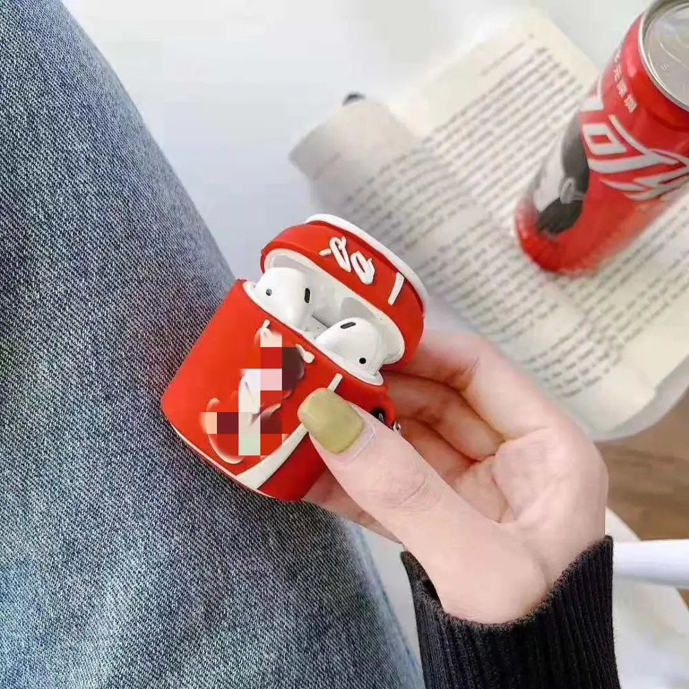 3D мультфильм беспроводной Bluetooth чехол для наушников Стильный Cola наушники зарядка Капа для huawei Freebuds Pro 3 силиконовый чехол