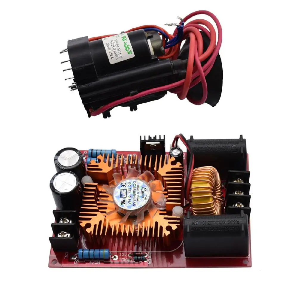 12 V-30 В постоянного тока мини индукционная нагревательная доска обратный драйвер нагреватель DIY+ катушка зажигания