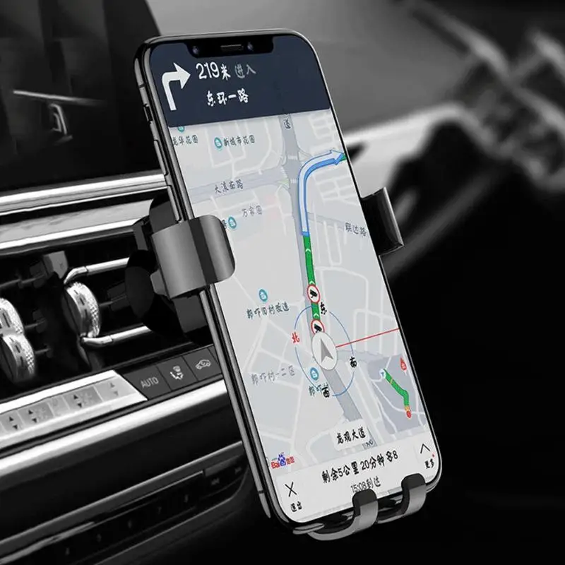 Автомобильный держатель для телефона Gravity Air Vent крепление для телефона для 4,7-6,5 дюймового смартфона