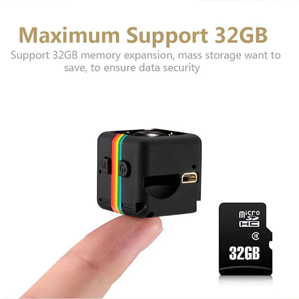 sq11 Mini Camera HD 1080P Sensor Night Vision Camcorder Recorder Motion DVR Micro Camera Sport DV Video small Camera cam SQ 11