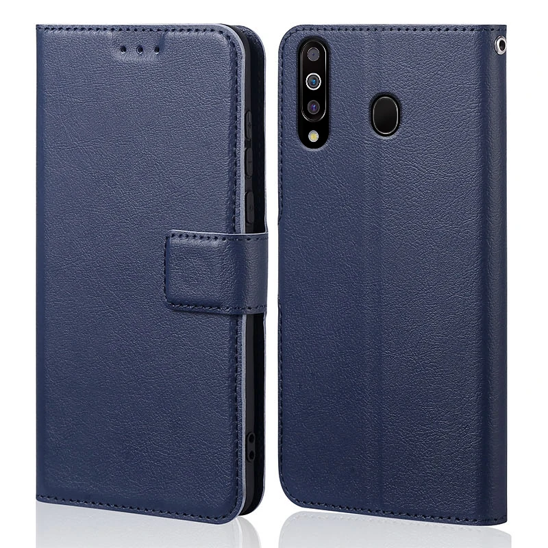 Custodia Per Libri Per Samsung Galaxy M30 Custodia Flip Wallet Cover Magnetica Custodia Samsung M30 Custodia Per Telefono Vintage In Pelle Pu Di Lusso