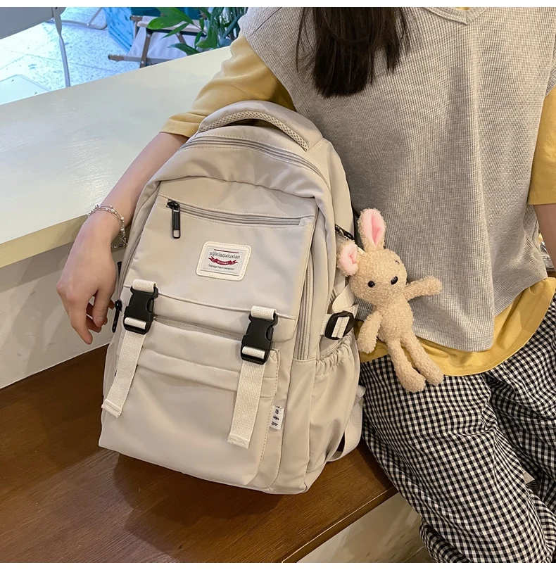 Kawaii Korean Large Capacity College Backpack - Limited Edition