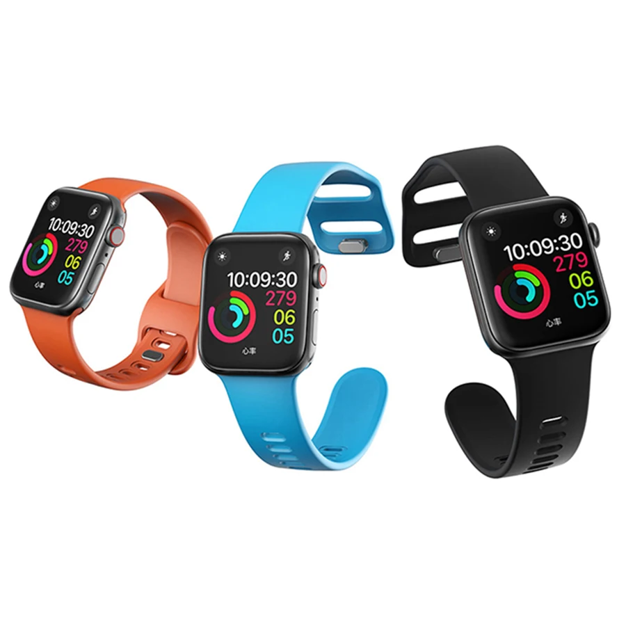 Ремешок для часов из жидкого силикона и резины 44 мм 40 42 38 Apple Watch все модели iWatch