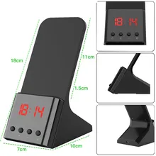 15 Вт часы Быстрое беспроводное зарядное устройство Certical настольная подставка для IPhone samsung 3 в 1 cargador inalarmbrico безпродовая зарядка# G30