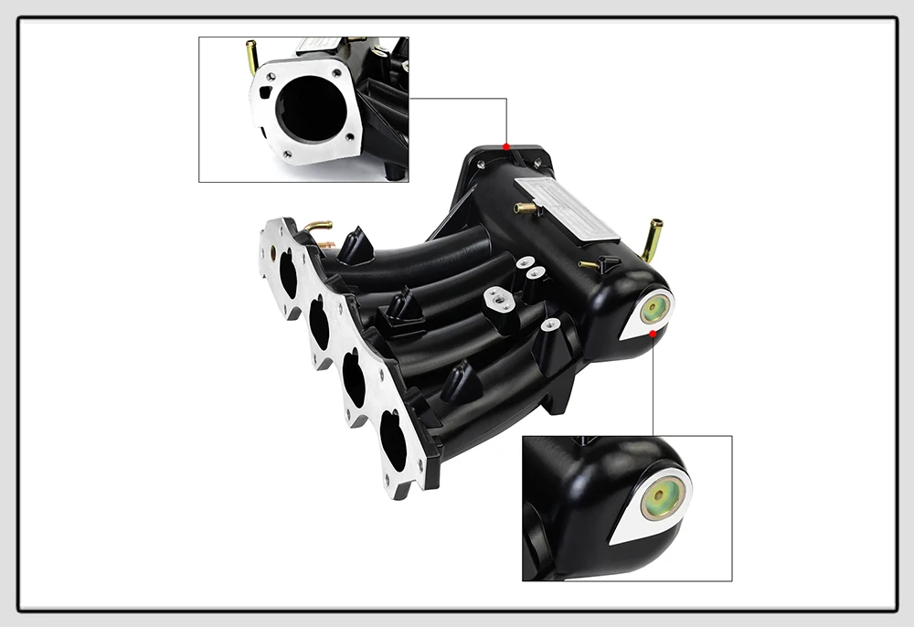 VR-алюминиевый литой впускной коллектор обновление болт на 99-00 Honda Civic 92-01 Acura Integra b16a b16b b18a VR-IM42
