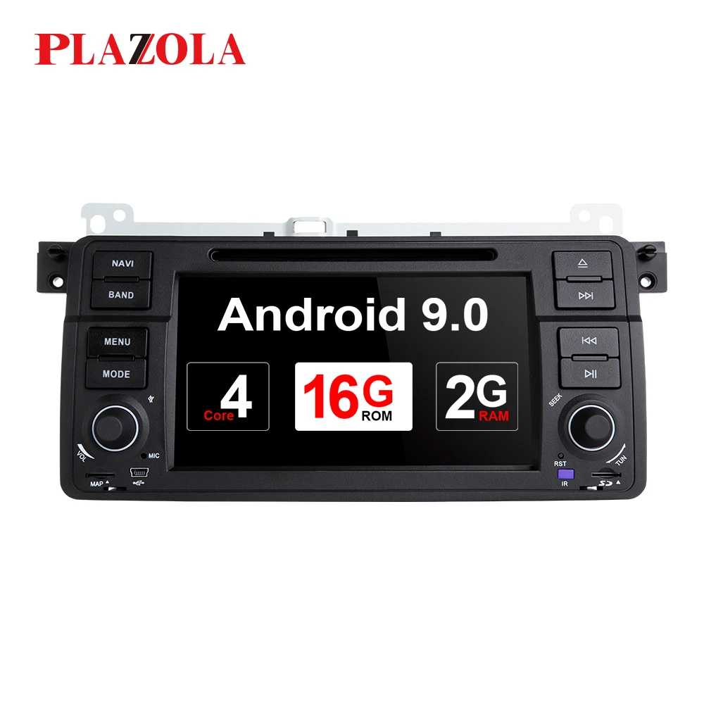 

Autoradio 1 Din Android 9.0 Car DVD Player For BMW E46 M3 318/320/325/330/335 Rover 75 1998-2006 Stereo GPS Navi BT Wifi DSP DAB