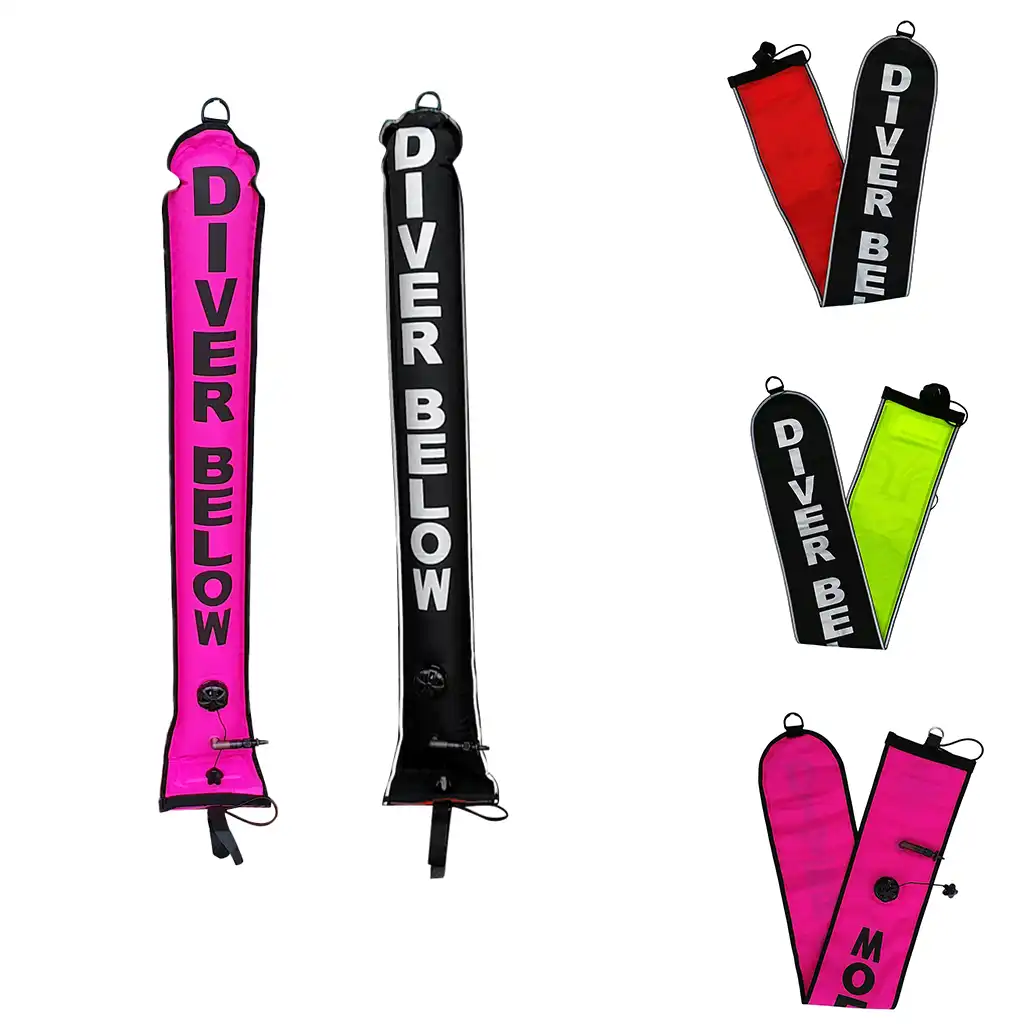 Tauch Wrack Rolle zum Tauchen 4 'Safety Surface Marker Boje SMB Wurst Tauch Wrack Rolle zum Tauchen 4 'Safety Surface Marker Boje SMB Wurst