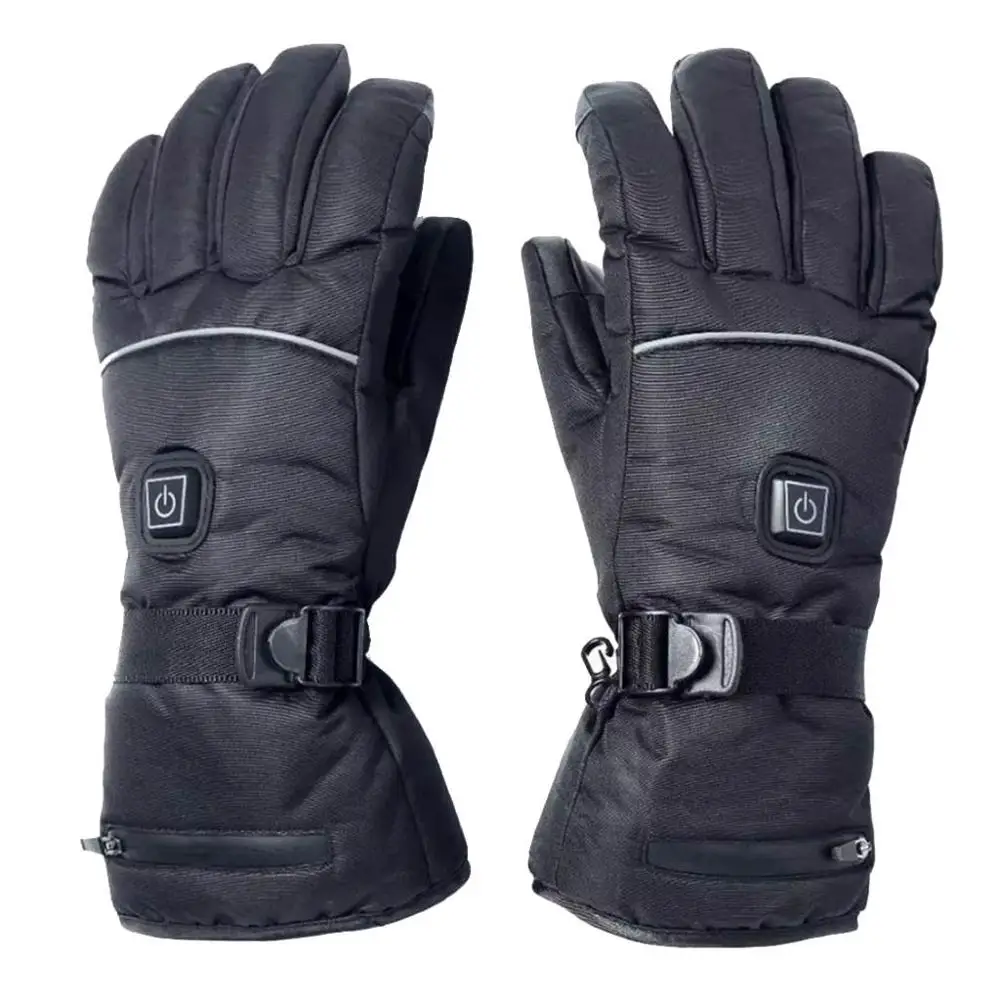 Перчатки с подогревом Термоизолированный Регулируемый температурный ручной теплый#5O10