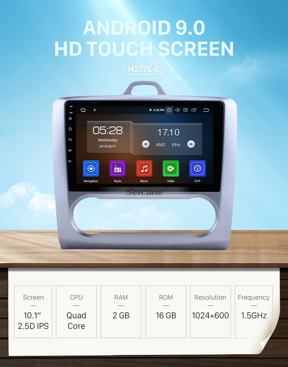 Excellent Seicane GPS Head Unit For Ford Focus 2 2004-2011 10.1 inch Android 9.0 Touchscreen Car Radio WiFi Touchscreen Multimedia Player 0