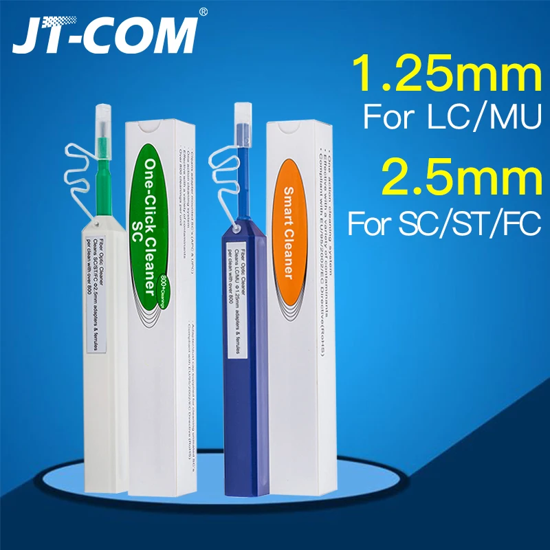 SC One click Cleaner Fiber Optic Cleaner Connector cleaning tool 1 25mm2 5mm Universal Connector Fiber 1