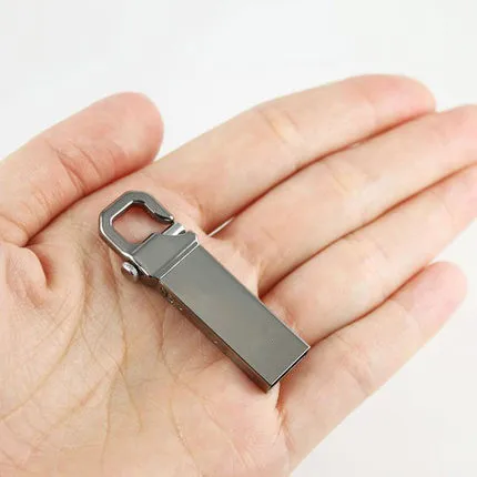 Металлический USB флеш-накопитель, 64 ГБ, стальной флеш-накопитель, водонепроницаемый, высокоскоростной флеш-накопитель, 8 ГБ, 16 ГБ, 32 ГБ, 128 ГБ, USB флешка, флеш-накопитель