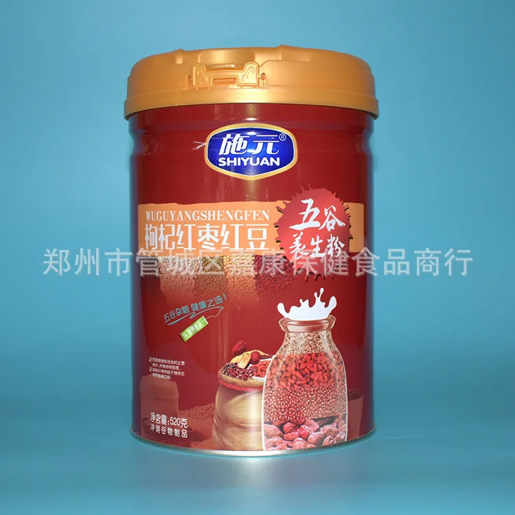 Shiyuan Grain Yangsheng Порошковая серия Wolfberry красные финики Hodo Hericium Erinatus Euryale Seed 18 Упаковка