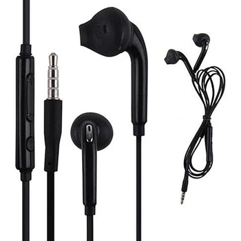 

1pc Stereo Bass Earbuds With Mic Wired 3.5mm Jack Headset Earphone In-ear Super Bass Earbuds For Samsung Galaxy S6
