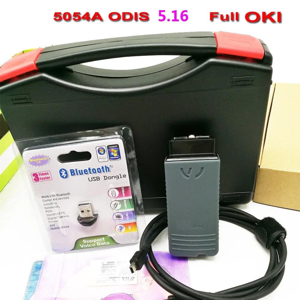 ODIS V5.26 новейший полный чип оригинальный OKI Auto OBD2 диагностический инструмент odis 5054a
