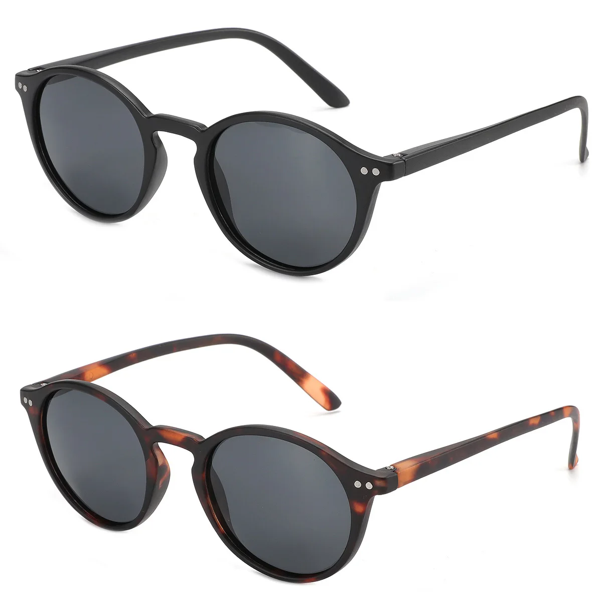 ZENOTTIC Gafas de sol Polarizadas Redondo Retrospectivo Cl¨¢sico Retrospectivo Lentes de sol Marco UV400 Para hombres y mujeres ¡­