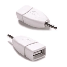 

Hot sale Converter Adapter USB 2.0 Female to 3.5mm Male AUX Audio Durable Car Plug Jack DXY88