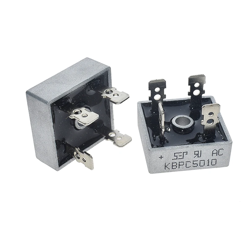 1PCS KBPC5010 Diode Bridge Rectifier 50A 1000V power rectifier electrical rectifier diodes