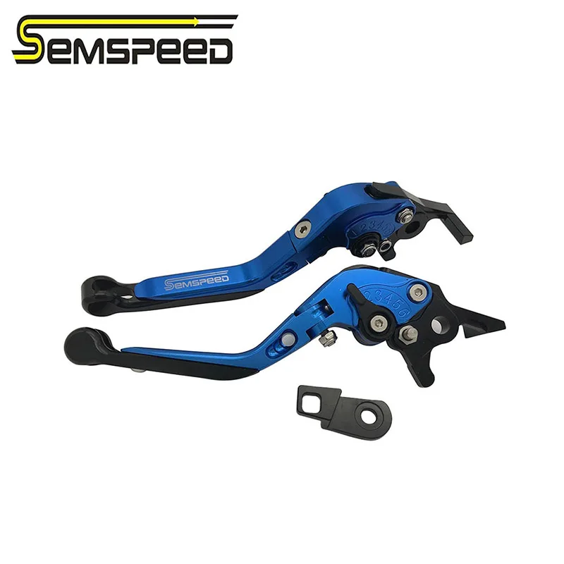 Semspeed легированная ручка тормоза мотоцикла с ЧПУ мотоциклетный рычаг сцепления высокого качества подходит для Honda ADV150 - Цвет: Blue