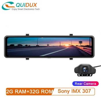 

2020 New 12" Touch Screen Car Mirror DVR Camera HD1080P GPS Tracker Dash cam Parking monitoring video Recorder