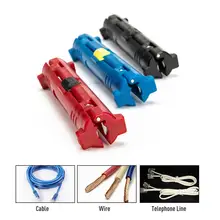 Multi-funzione Spogliarellista Filo Elettrico Penna Cavo di Filo Penna Cutter Rotary Coassiale Taglierina Macchina di Spogliatura Pinze Strumento