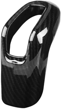 

Fydun Gear Shifter Knob Frame Cover Trim ABS Carbon Fiber Style Car Interior