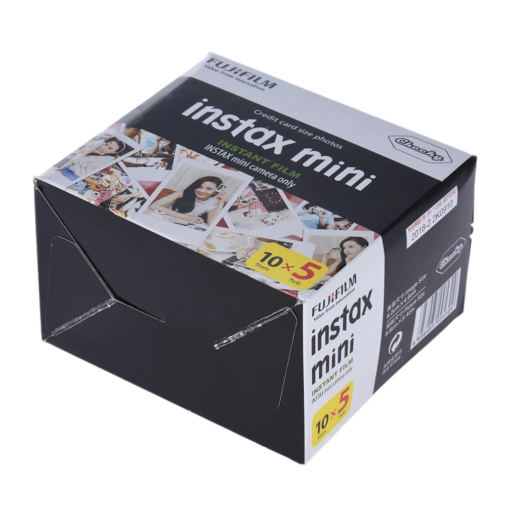 Fujifilm Instax 10 листов белая пленка фото бумага моментальная печать альбом для Fujifilm Instax Mini 7 s/8/25/90/9