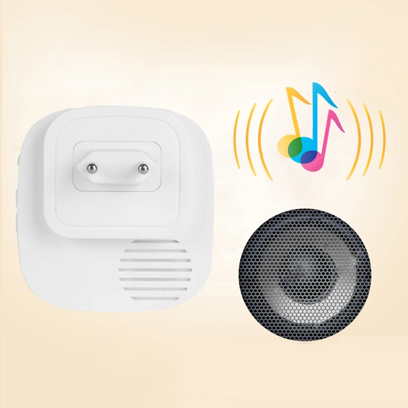

2019 New Doorbell Security & Protection Wireless Motion PIR Sensor Detector Gate Entry Doors Bell Wireless Door Bell R5W