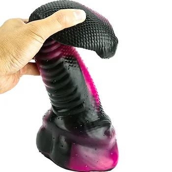 Zodiac Snake /Dog Dildo Sextoys Realistic Penis Dildo Anal Plug Big Buttplug With Suction Cup Female Animal Dildo Erotic Sex Toy 3