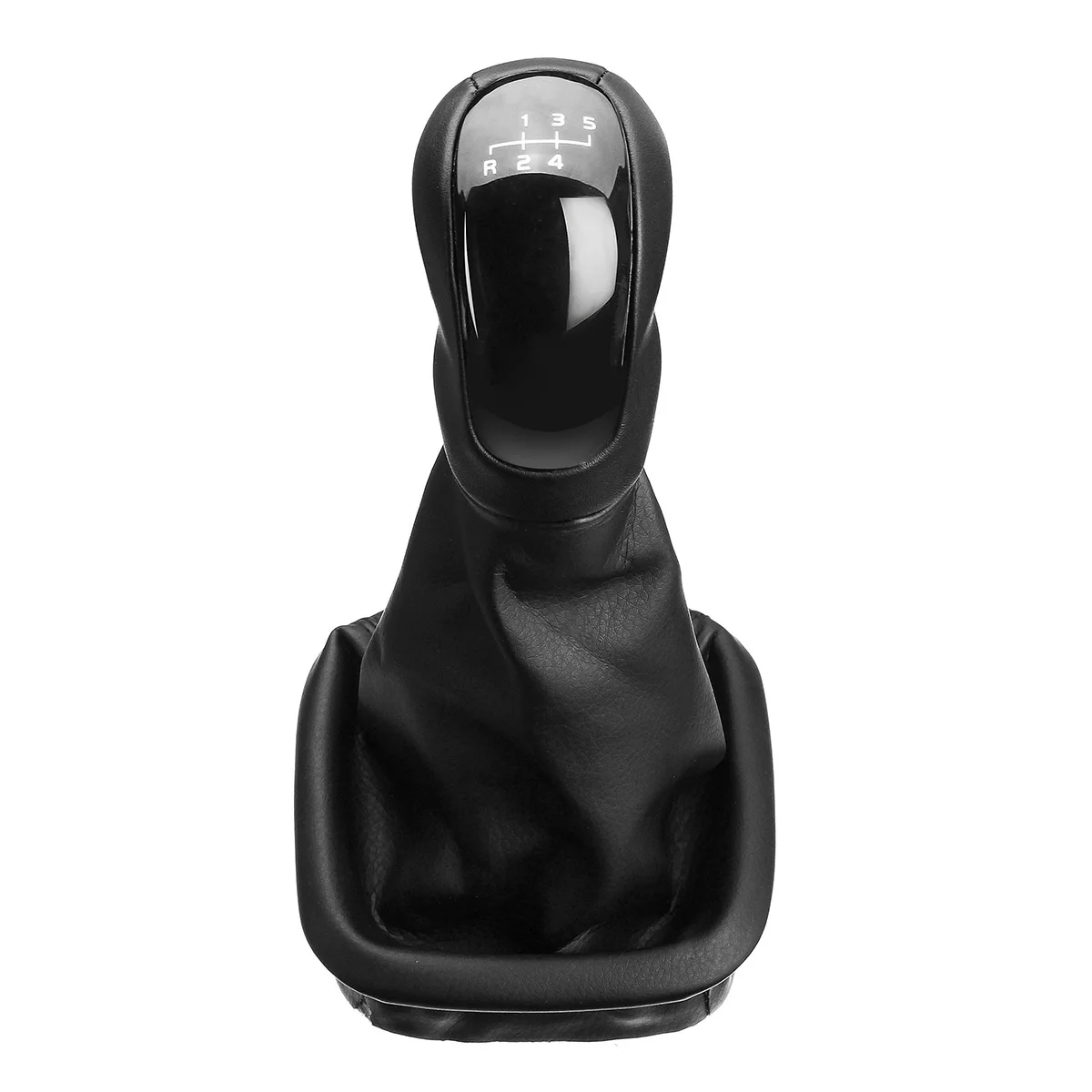 5/6 скорость ручка переключения рулевого механизма автомобиля кожаный Гетр крышка рычага переключения для Mercedes для Benz W168 класс 1997-2004 - Название цвета: 2