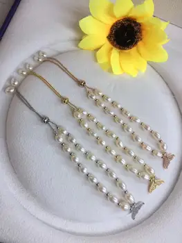 

Adjustable Length NEW ARRIVAL Genuine Natural Freshwater Pearl Bracelet Classical Bangle Fashion Jewelry, 10pcs/lot