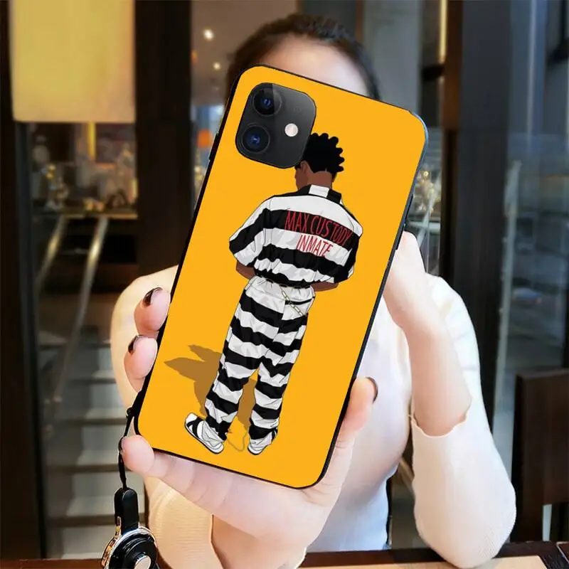 CUTEWANAN Kodak Black Rapper Phone Case Cover for iPhone 11 pro XS MAX 8 7 6 6S Plus X 5S SE 2020 XR case